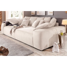 Bild von Big-Sofa »Glamour«, Boxspringfederung, Breite 302 cm, Lounge Sofa mit vielen losen Kissen, beige