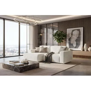 Home Affaire »Noord Schlafecksofa, Breite 250 cm« Cord, Struktur, Webstoff, mit Wellenunterfederung, Massivholzrahmen
