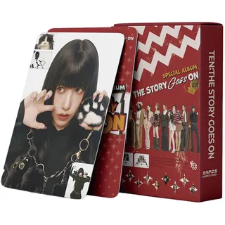 NHPY TWICE "THE STORY GOES ON" Fotokarten Set - 55 exklusive Kpop Lomo Photocards | TWICE Album Limited Edition für ONCE