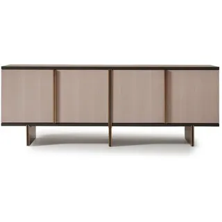 Sideboard Anrichte Kommode Holz Esszimmer Beige Schrank Holzschrank - Beige