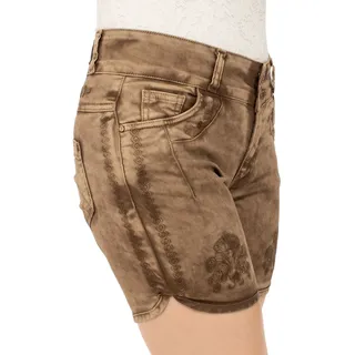 hangOwear Jeansshorts HENDRINA Braun 40