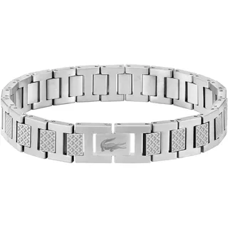 Lacoste Metropole Gliederarmband Silber 2040117 Größe OSFA