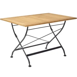 LC Garden Wimbledon Tisch 120x80x75 cm Teak / Stahl