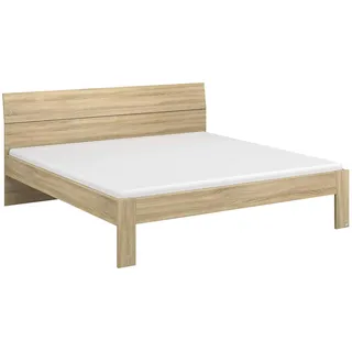 Rauch Möbel Flexx Bett Doppelbett Futonbett in Eiche Sonoma, Holz, Liegefläche 180 x 200 cm Gesamtmaße Bett BxHxT 185 x 90 x 209 cm