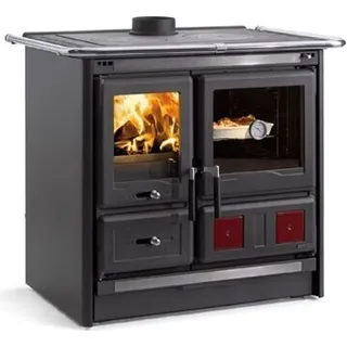 La Nordica-Extraflame La Nordica Küchenofen | Rosa L 5.0 | Stahl schwarz | 9,5 kW