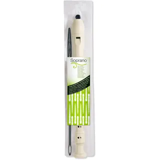 Maped 040701 Kunststoff-Flöte Grifflächer "Modern", weiß