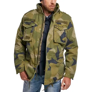 Brandit Textil M-65 Giant Jacket Herren swedish camo 3XL