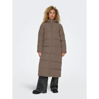 ONLY Steppmantel »ONLMAGGI LIFE X-LONG PUFFER COAT CC OTW«, braun