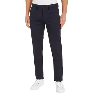 Tommy Hilfiger Herren Hose Core Bleecker 1985 Pima Cotton Chino, Blau (Desert Sky), 33W/30L