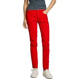 Pepe Jeans Mid Rise Skinny Thelma Hosen Rot 31 / 30 Damen Rot 31 - Rot