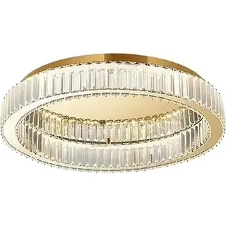 r Kristall-Deckenleuchter, moderner Stil, LED-Lichtquelle, 40 cm Gold, 3 Farben