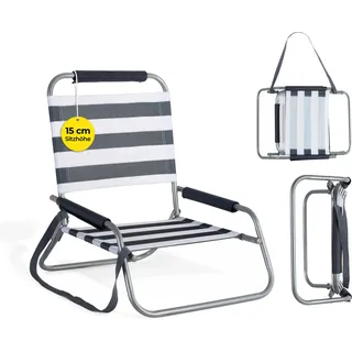 Stagecaptain CS-51 Strandstuhl Klappstuhl mit Schultergurt