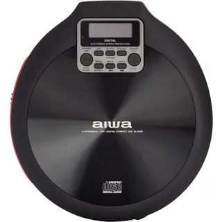 Aiwa PCD-810BK Tragbarer CD-Player CD, CD-R, CD-RW, MP3 Schwarz