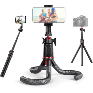 Rollei MonkeyPod flexibles Mini Stativ & Selfie Stick schwarz 1er-Pack