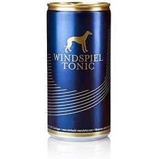 Windspiel Tonic Water - der elegante Filler aus der Windspiel-Manufaktur | In der praktischen 0,2l-Dose, gemacht für Gin & Tonic | 1 x 0,2l Dose