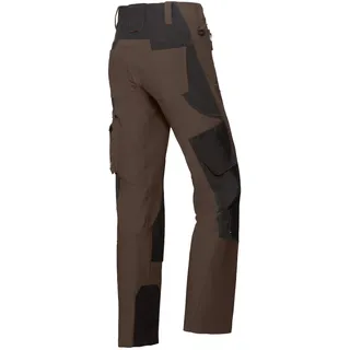 BP 1861-620-4832-64n Super-Stretch-Hose für Männer, Schlanke Silhouette mit höherer Taille am Rücken, 250,00 g/m2 Stoffmischung mit Stretch, braun/schwarz, 64n