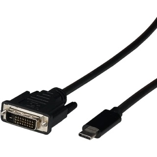 EFB-Elektronik EFB EBUSBC-DVIK.2 USB Typ-C DVI-D Kabel, USB Typ-C Stecker - DVI-D Stecker, 1080P, 2m EBUSBCDVIK2