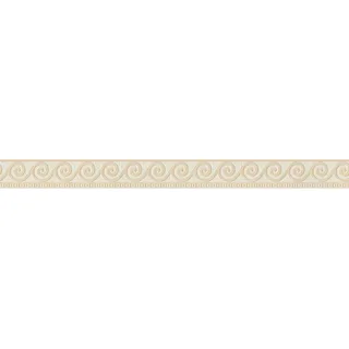 A.S. Création selbstklebende Bordüre Wellen Beige-Weiß