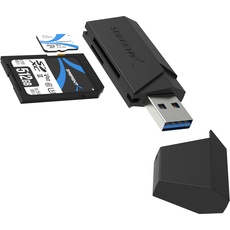 Bild SD, Micro SD Kartenleser, USB 3.2 gen 1 (3.1 Gen 1) Schwarz