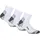 FILA QUARTER UNISEX SOCKS MULTISPORT Weiß 39-42