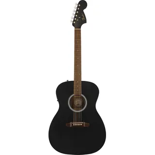Fender Monterey Standard Acoustic Guitar, Walnut Fingerboard, Black