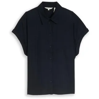 Tom Tailor Kurzarm-bluse Sky Captain Blau 46