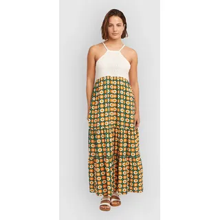 O'Neill Maxikleid Grün Retro Flower L