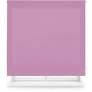 Blindecor Transparentes Rollo nach Maß, Rollo nach Maß, Violett, 90 x 175 cm (Breite x Höhe), Stoffgröße 87 x 170 cm, lichtdurchlässiges Rollo für Fenster