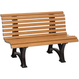 Blome Blome-Tillmann 2er-Bank Amrum 64 cm x 120 cm x 80 cm Holzoptik
