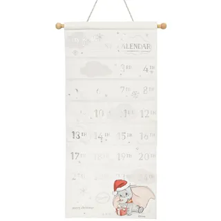 Disney Baby Scroll Adventskalender - 24 Stoff Taschen - Dumbo / First Christmas