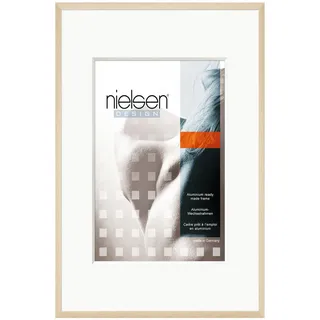 Nielsen Bilderrahmen , Goldfarben , Metall , rechteckig , 50x60 cm , Bilder & Rahmen, Bilderrahmen, Bilderrahmen & Fotorahmen