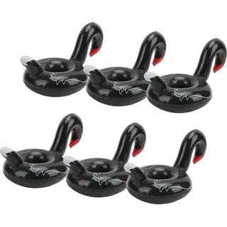 10 Stück aufblasbarer Getränkehalter, tragbar, niedliches Tier, für Pool-Party, Getränkehalter, Schwimmer, Dekoration