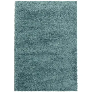 Ayyildiz Hochflorteppich Sydney 3000 Türkis 120 cm x 170 cm