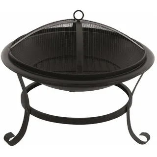 RedFire Feuerschale Atlanta Schwarz Stahl 51 cm 85014 - Schwarz