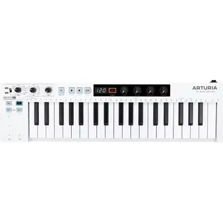 Arturia - Keystep 37- Kreativer MIDI-Controller, Sequenzer, Arpeggiator und Akkord-Generator -37-Noten Slimkey-Keyboard, zuweisbare MIDI CC-Controller, Skalen-Modus, vielseitige Anschlussmöglichkeiten