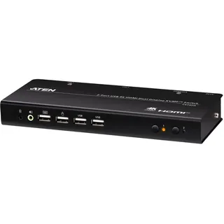 ATEN CS742H 2 Port USB 4K HDMI Dual Display KVM Switch