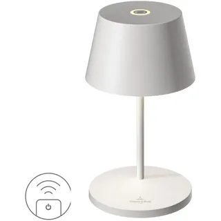 VILLEROY & BOCH LED-Tischlampe SEOUL RC weiß indoor outdoor fernbedienbar