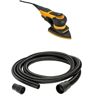 Mirka DEOS II 663 Deltaschleifer 300 W Dreieckschleifer vibrationsarmer Schwingschleifer + Mirka Antistatischer Absaugschlauch 4m