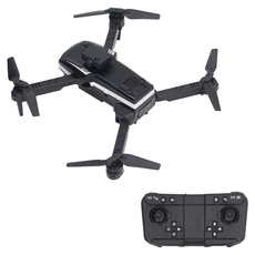 S162 RC-Drohne, 4K-HD-Kamera-Drohne, Hindernisvermeidung, WiFi-Drohne, Ferngesteuerter Quadrocopter mit 4K-HD-Dual-Kamera-LED-Grünlichtstreifen