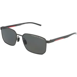 Porsche Design P8982 Herren-Sonnenbrille Vollrand Eckig Metall-Gestell, grau