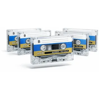 TDK Virgin Cassette Audio 5 Stück x D-60 60 Minuten