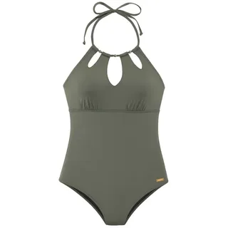 LASCANA Badeanzug Damen oliv Gr.34
