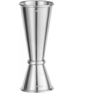 HENDI Cocktail Messbecher, BarUp, 20/40ml, ø42x(H)100mm, Edelstahl, Silber