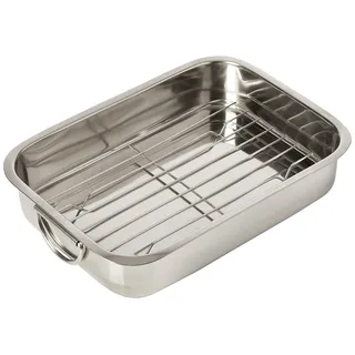 GSW Viereckpfanne mit Einsatz 30 x 25 x 6,1 cm