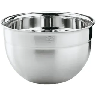 Rösle Schüssel hoch, Hochwertige formschöne Edelstahlschüssel zur Zubereitung und Aufbewahrung von Speisen, Edelstahl 18/10, in Profiqualität für universellen Einsatz, Spülmaschinengeeignet, 8 cm, Silberfarben