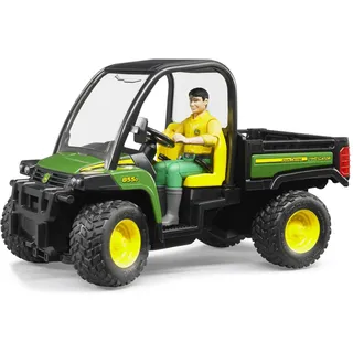 Bruder 02490 - Gator 855D mit Fahrer grün 1:16