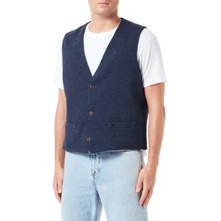 camel active Herren Anzugweste in Jerseystruktur Dunkelblau, menswear-50