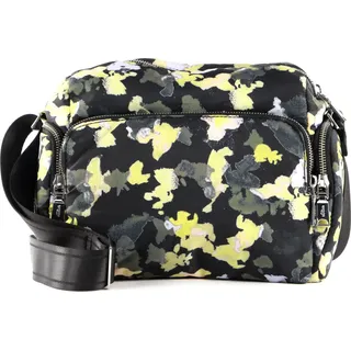 s.Oliver Umhängetasche Schultertasche Crossover Bag Black AOP schwarz mehrfarbig - Schwarz, Bunt