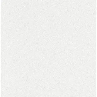 Rasch Textil Rasch Tapete 128000 - Überstreichbare Vliestapete mit körniger Struktur, Feel Good, Weiß - 10,05m x 0,53m (LxB)