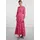 Yas Savanna Langarmkleid Streifen Rot M